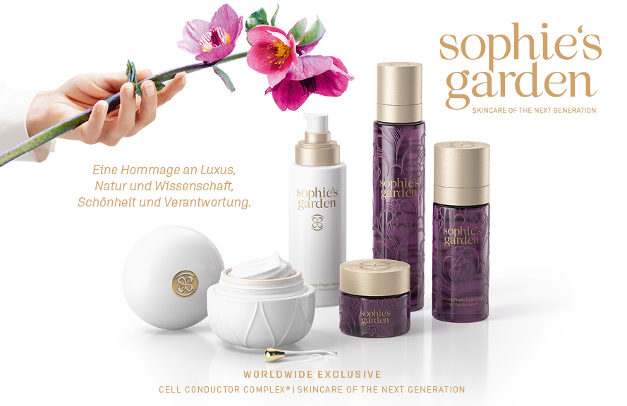 Sophie´s Garden Neu im Online-Store Ihrer Parfümerie Harbeck in Berlin