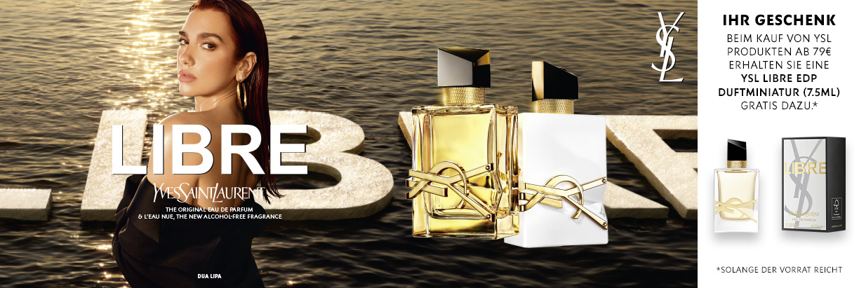 Yves Saint Laurent erhältlich in Ihrer Parfümerie Harbeck