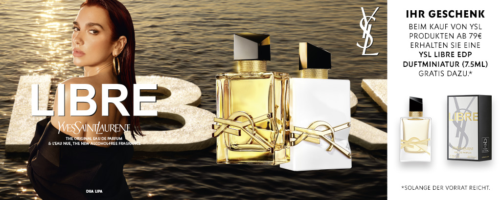 Yves Saint Laurent erhältlich in Ihrer Parfümerie Harbeck